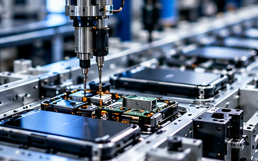 Assemblage automatisé de cartes électroniques sur une ligne de production